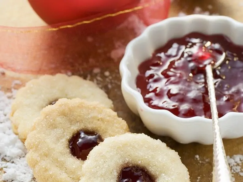 Marmeladenplätzchen