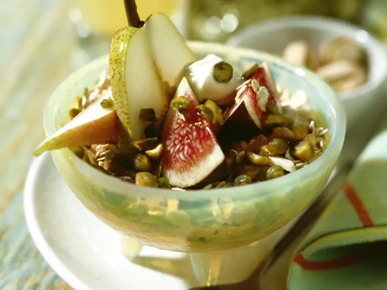 Pistazien-Frucht-Müsli