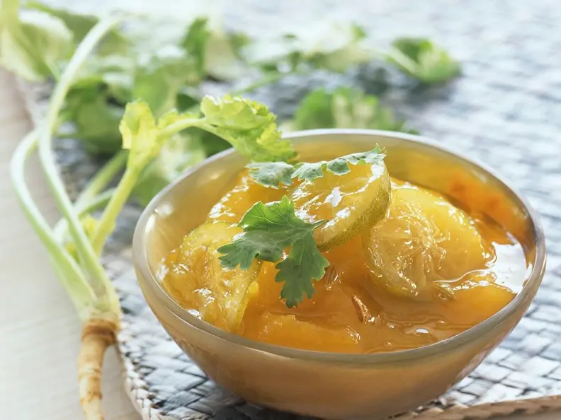Mango-Kumquatchutney