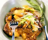 Rostbraten mit Gemüse