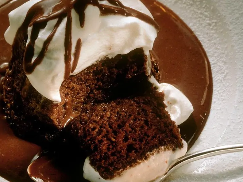 Schokoladensoufflé
