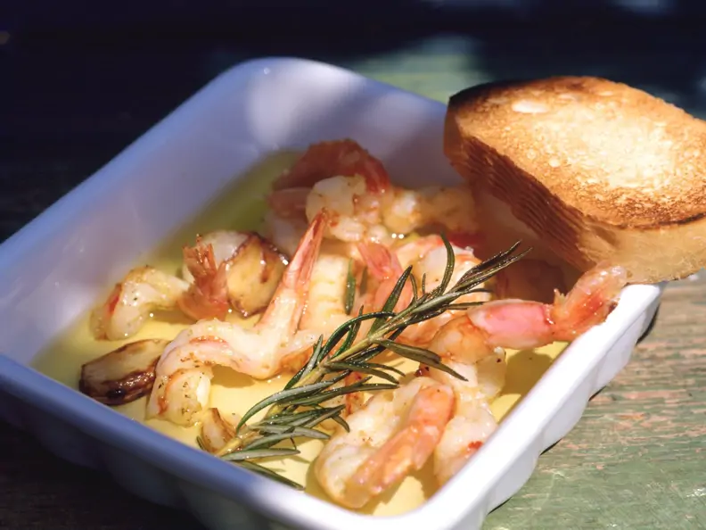 Scampi aus dem Backofen