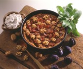 Pflaumen-Walnuss-Kuchen