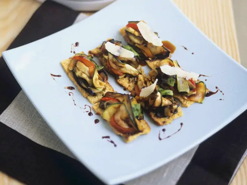 Italienische Gemüse-Canapes