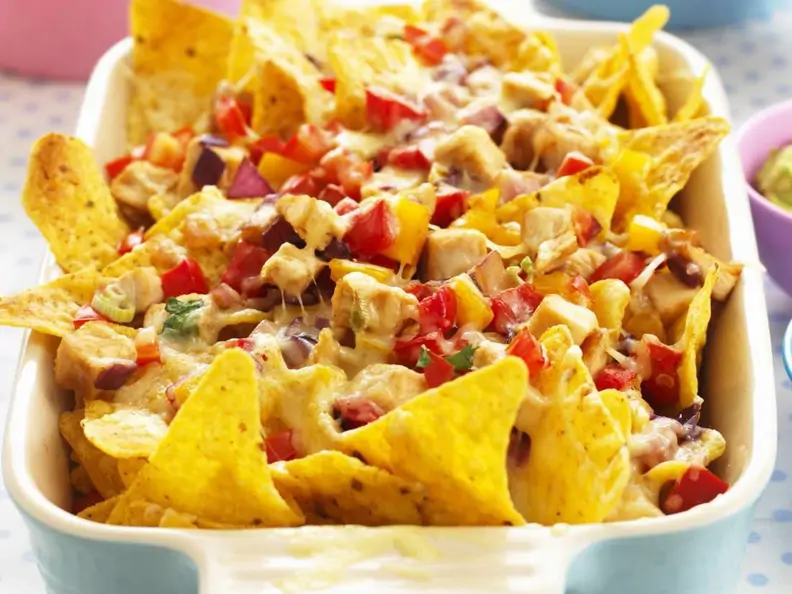 Überbackene Nachos