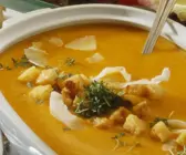 Möhren-Kokossuppe