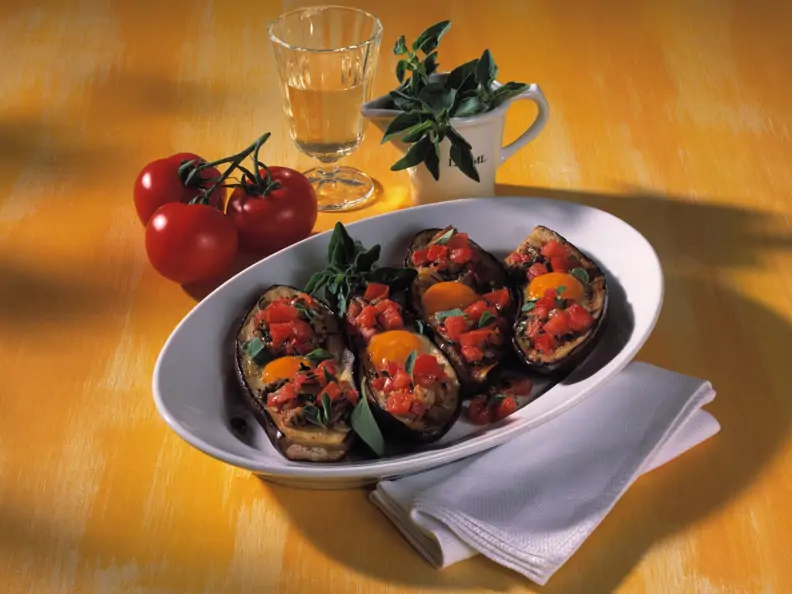 Gefüllte Auberginen griechisch