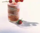 Himbeer-Nektarinen-Drink