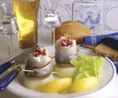 Matjes-Happen mit Meerrettich-Creme