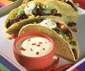 Hack-Bohnen-Tacos