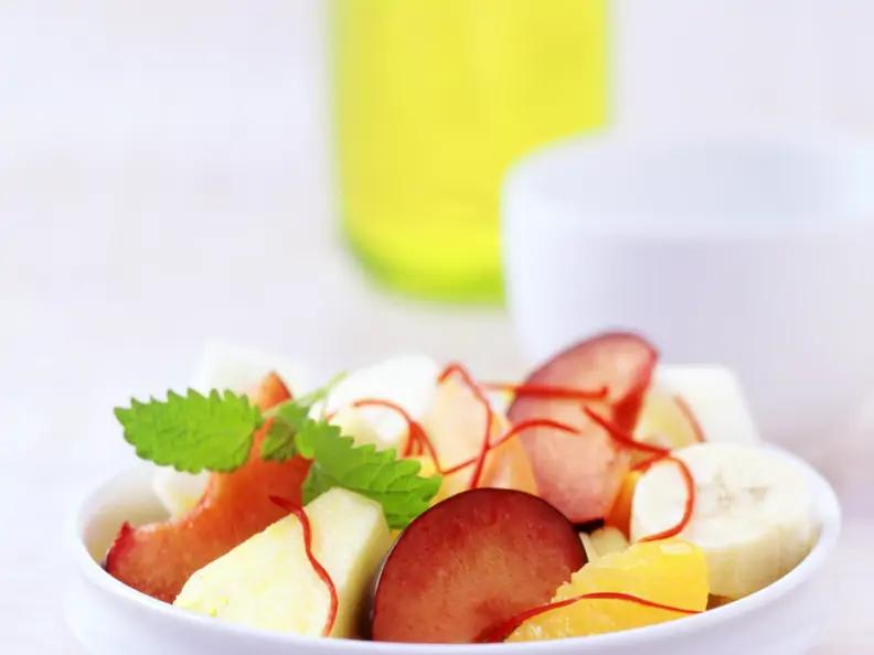 Chili-Obstsalat