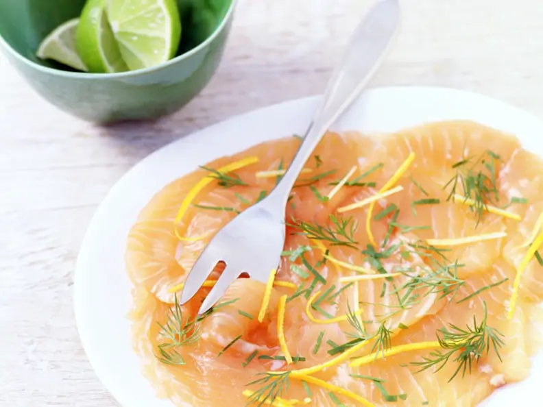 Lachs-Carpaccio