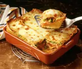 Lasagne mit Hackfleisch und Erbsen