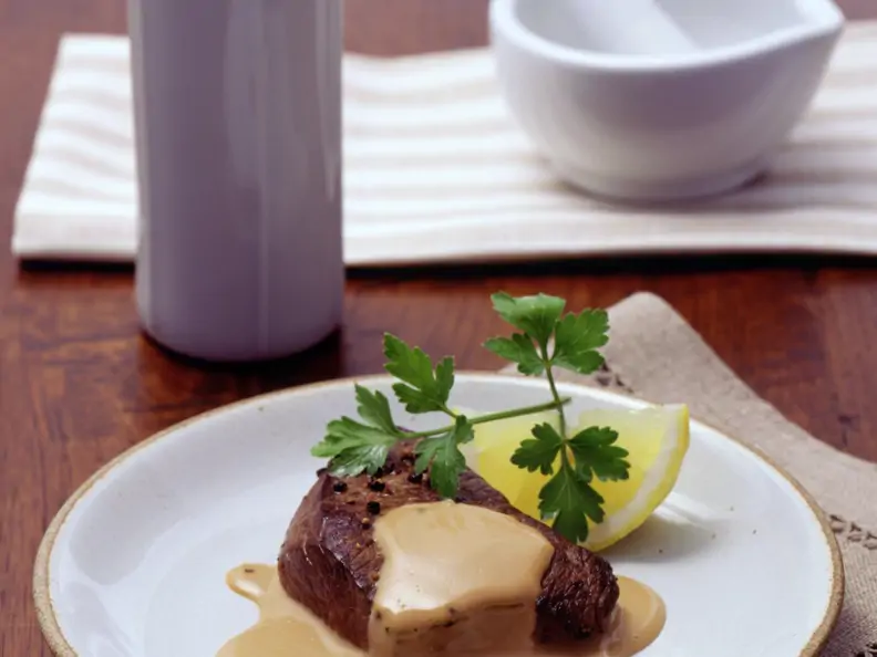 Filetsteak mit Whisky-Sahnesauce