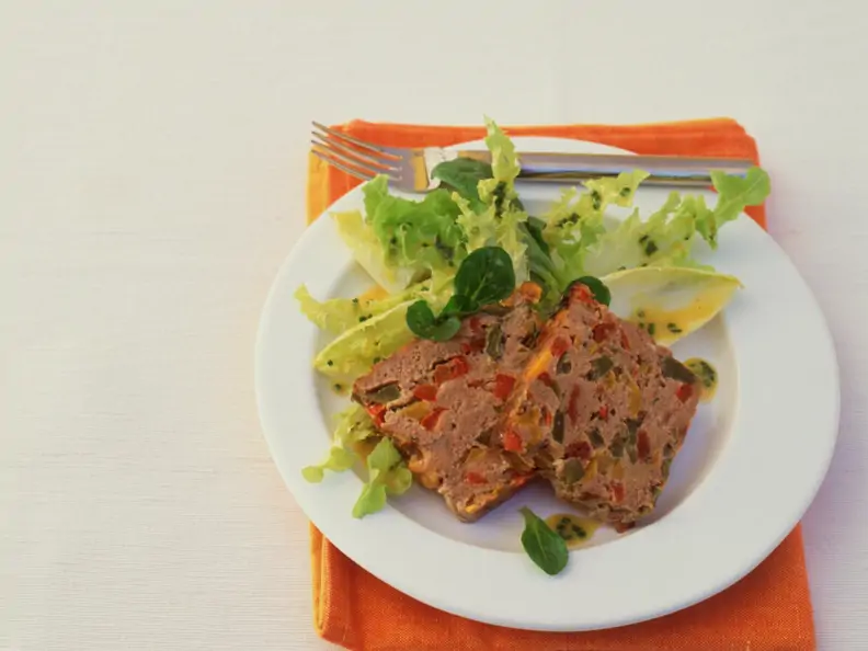 Paprika-Hackbraten