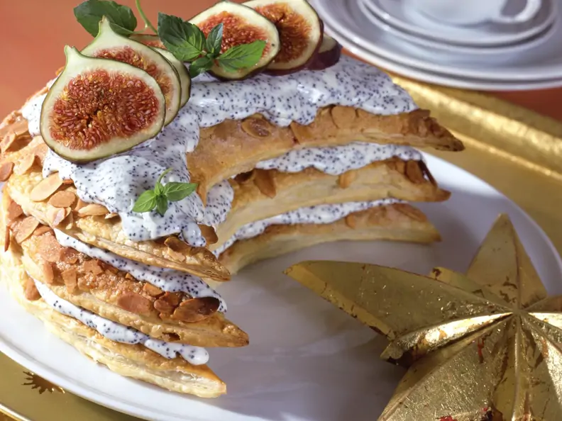 Zimt-Blätterteig-Mondtorte