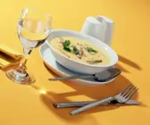 Kürbis-Kokos-Süppchen