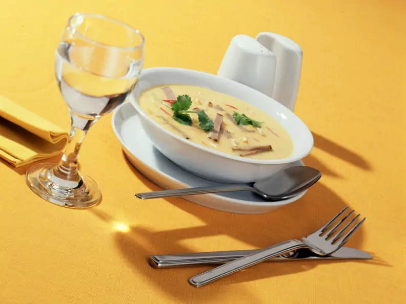 Kürbis-Kokos-Süppchen
