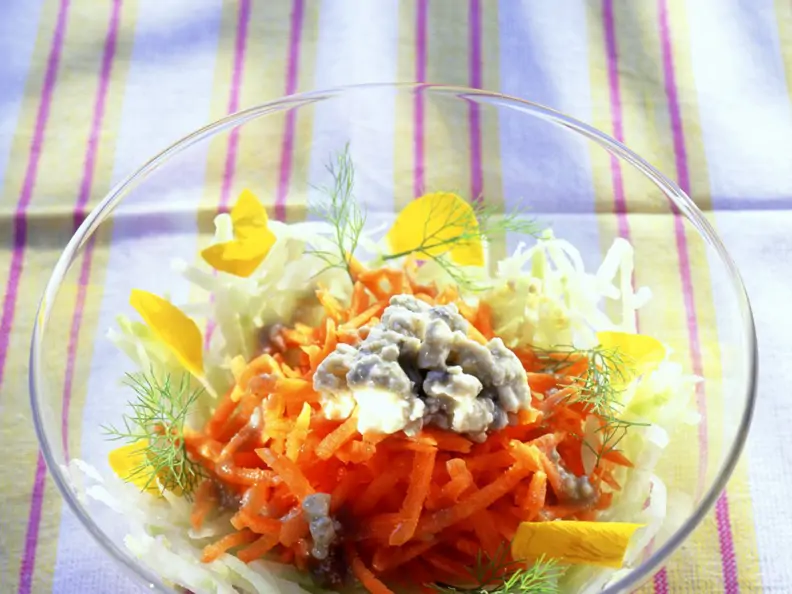 Möhren-Kohlrabi-Salat