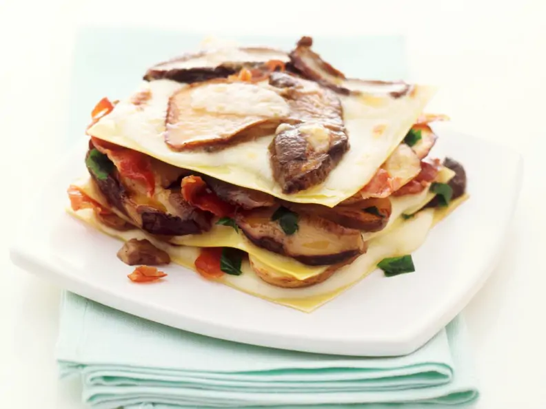 Lasagne mit Steinpilzen