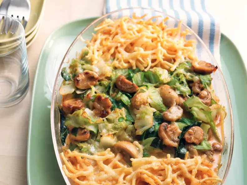 Spätzleauflauf vegetarisch 