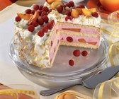 Pfirsich-Himbeer-Torte