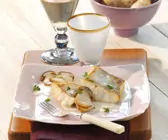 Gebratener Zander mit Steinpilzen