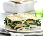 Fisch-Spinat-Lasagne
