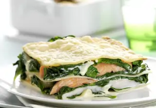 Fisch-Spinat-Lasagne