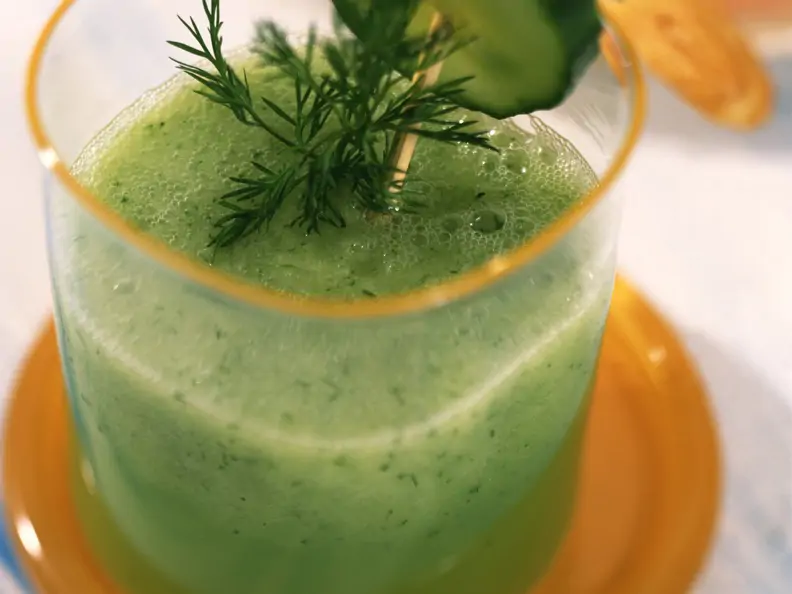 Molke-Gurken-Drink
