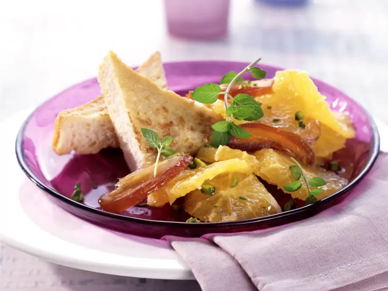Orangensalat