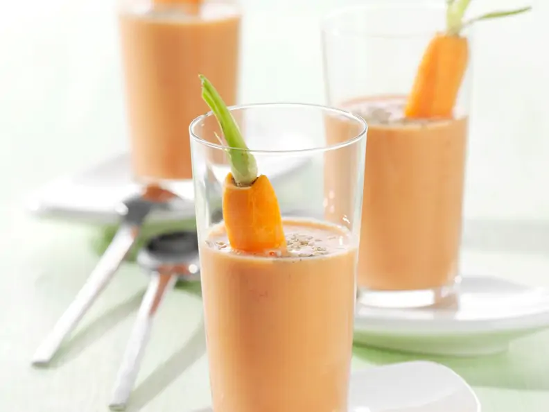 Gemüse-Buttermilch-Shake