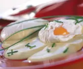 Pochierte Eier