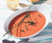 Kalte Gemüsesuppe vegetarisch