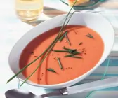 Kalte Gemüsesuppe vegetarisch