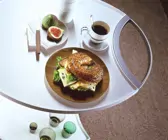 Birnen-Gorgonzola-Bagel