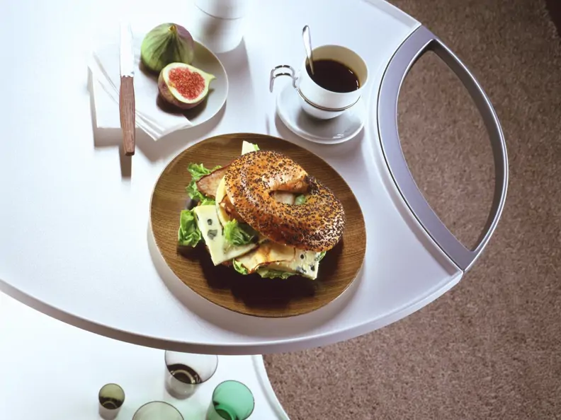 Birnen-Gorgonzola-Bagel
