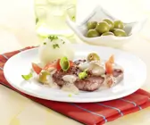 Rinderfilet in Schalotten-Senfsauce