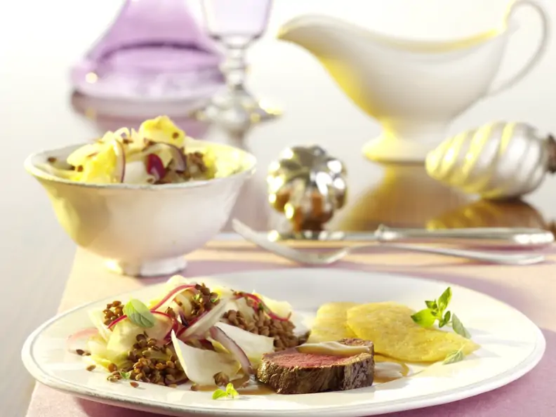 Rinderfilet in Balsamico-Sauce