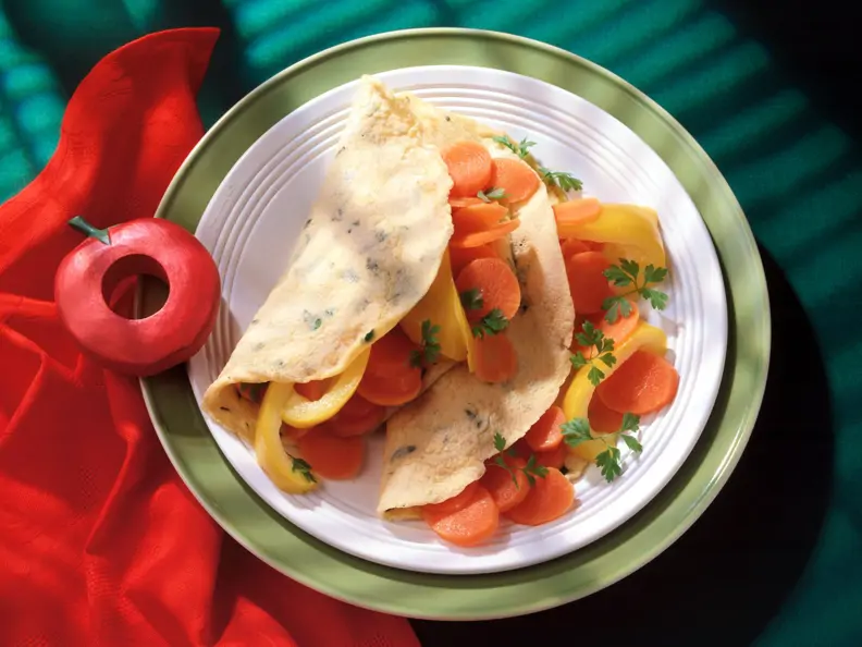 Gefüllte Crêpes
