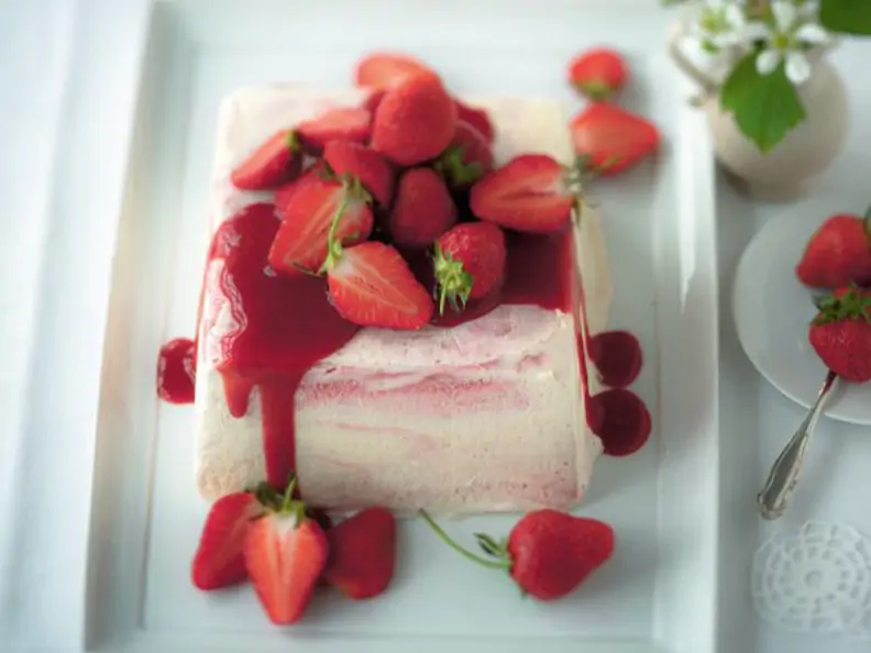 Erdbeerparfait