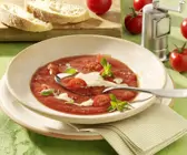Frische Tomatensuppe