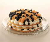 Heidelbeer-Quarksahnetorte