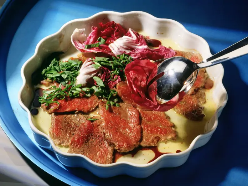 Mariniertes Rinderfilet