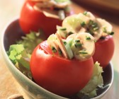Gefüllte Tomaten roh