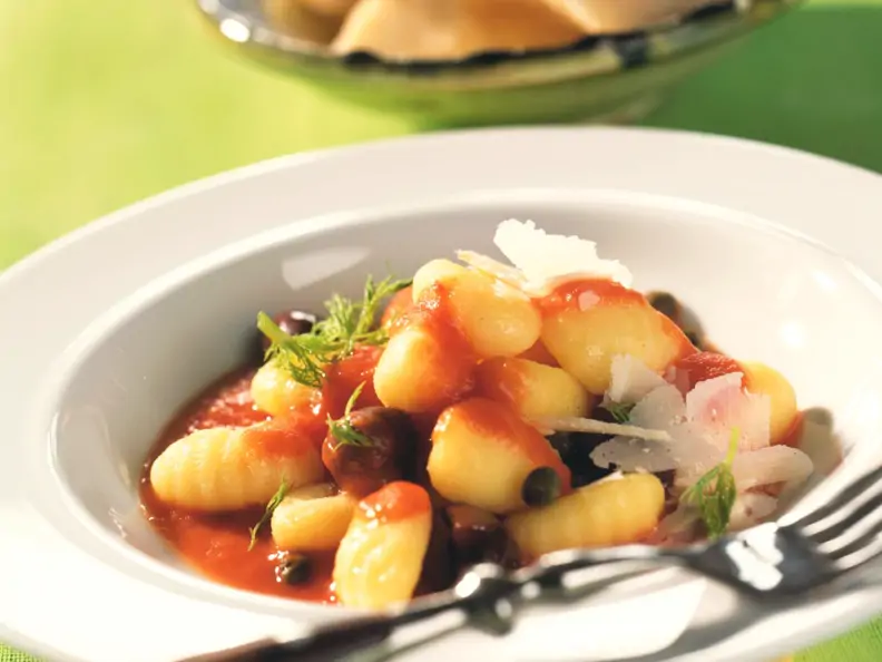 Gnocchi mit Paprika-Fenchel-Sauce
