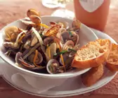 Muscheln mit Fenchel