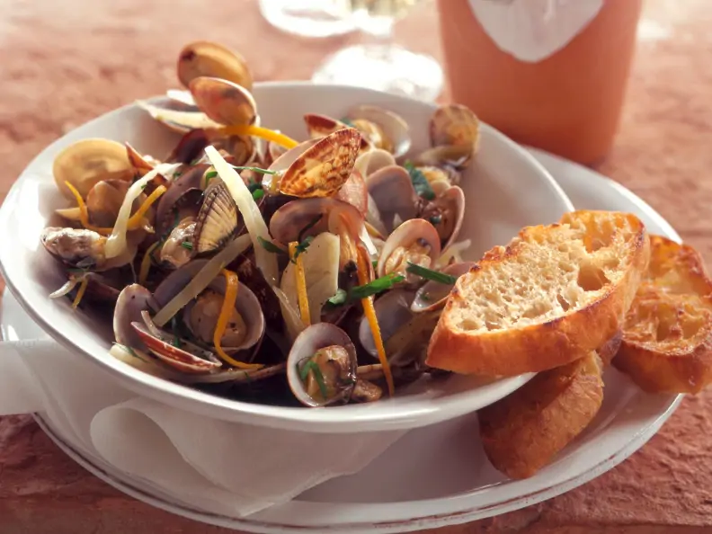 Muscheln mit Fenchel