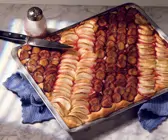 Pflaumen-Apfelkuchen