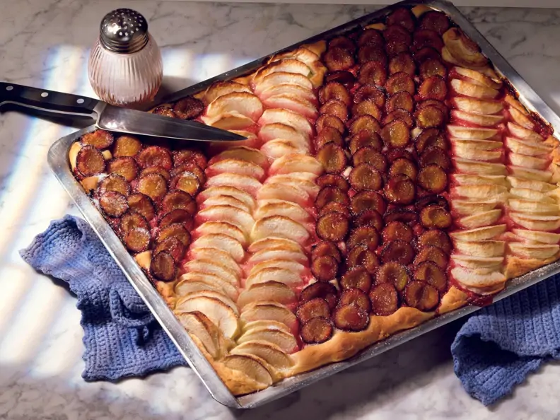 Pflaumen-Apfelkuchen